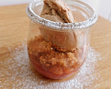 Foto del paso 11 de la receta: Crumble de frutas con helado de avellanas
