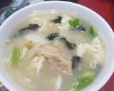 Foto langkah ke 6 dari resep Tteok Mandu Guk (떡만두국) Soup Korea.
