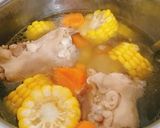 A picture of step 4 of Pasta with Pork Balls, Ground Meat, Corn, and Carrots.