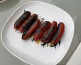 Une image de l'étape 7 de Chorizos grillés au romarin.