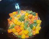 A picture of step 7 of Chinese Chicken Manchurian.