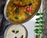 A picture of step 3 of Idli sambar.