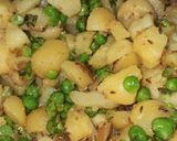 मटर आलू चाट(matar aloo chaat recipe in Hindi) रेसिपी चरण 4 फोटो