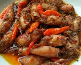 Foto langkah ke 3 dari resep Asam pija cumi asin.