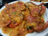 Kepiting Saos Padang Pedas