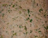 A picture of step 1 of Methi parantha.