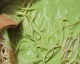 Foto del paso 5 de la receta: Lomo en verduras con spaghetti en salsa de cilantro