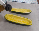 Foto del paso 4 de la receta: Calabacín relleno con cebolla y mijo
