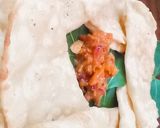 A picture of step 10 of Aloo poori with tomato chutney.
