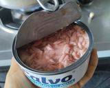 Foto del paso 4 de la receta: Tallarines🥫🍝🥛con atún🍅🌶️🍝