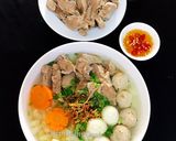 Hình bước làm 3 của món Nui Thịt Chẳng Dừng