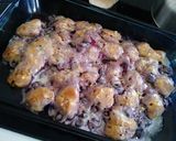 A picture of step 6 of Blueberry Lemon Cinnamon Roll Breakfast Bake.