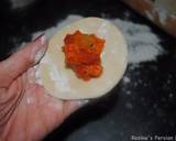 Stuffed rose shaped bread recipe step 15 photo