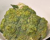 A picture of step 1 of Broccoli couscous.