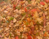 Foto del paso 3 de la receta: Berenjenas rellenas de carne y bechamel 🍆