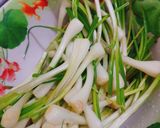 Hình bước làm 1 của món Thịt bò xào kiệu