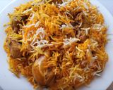 A picture of step 7 of Sindhi chicken biryani.