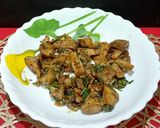 A picture of step 3 of Butter Garlic Mushrooms.