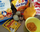 Foto langkah ke 1 dari resep Mega Mendung Tabur Mangga.