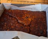 Foto del paso 4 de la receta: Budín de pan con almendras y arándanos