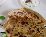 A picture of step 5 of Aloo bhujia paratha.