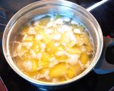 Nyúlcomb pecsenye pirított burgonyával recept fázis 3 fotója