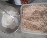 A picture of step 1 of Beetroot Cheesy Poppers.