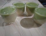 Foto langkah ke 5 dari resep Puding Kacang Hijau Vla Susu.