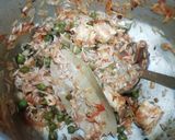 A picture of step 5 of Cholia & Onion Pulao.