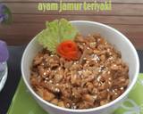 Cara Membuat 516 Ayam Jamur Teriyaki 4