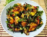 Foto langkah ke 9 dari resep Ayam Tangkap Aceh || Ayam Goreng dgn Daun Kari.
