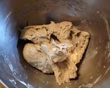 A picture of step 5 of Sourdough rye bread with spelt and wheat (Dutch oven ver.).