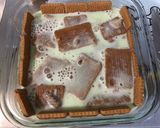 Une image de l'étape 5 de Entremets pistache miel speculoos.