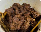 Foto langkah ke 8 dari resep Rendang kering (santan kara + bumbu halus).