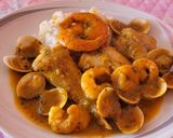 Foto del paso 7 de la receta: Zarzuela de rape con almejas y langostinos