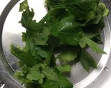 A picture of step 1 of Bitter Gourd Leaves Dal.