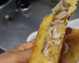 Foto del paso 7 de la receta: Arepa🫓de maiz🌽rellena de pollo🍗piña🍍y queso🧀🥯