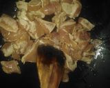 A picture of step 2 of Chicken chilli with Fried rice.