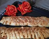 A picture of step 7 of Chicken tandoori bread.