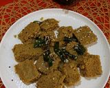A picture of step 4 of Oats, Green Moong Dal, Rice Flour Healthy Dhokla.