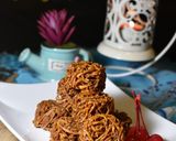 Gambar langkah 5 resipi Kuih Cakar Ayam#PinkBoxCereal.