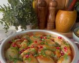A picture of step 4 of Onion Dolma.