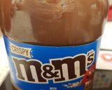 A picture of step 1 of M & Ms Chocolate spread with crunchy bits. 😀.