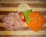 Siomay Tahu Isi Ayam Saos Almond (Menu Eat Clean ) langkah memasak 2 foto