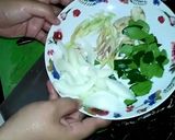 A picture of step 1 of Spicy and Creamy Tom Kha Gai (Thai Chicken Coconut Soup).