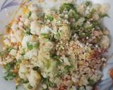 A picture of step 2 of Poha pops.