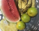 A picture of step 1 of Fruit salad🍇.
