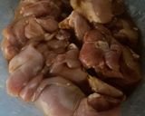 A picture of step 1 of Yakitori Chicken.