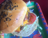 Foto del paso 8 de la receta: Hamburguesas.. con salsa barbacoa y aros de cebolla al horno