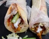 A picture of step 7 of Special zinger shawarma 💝💝.